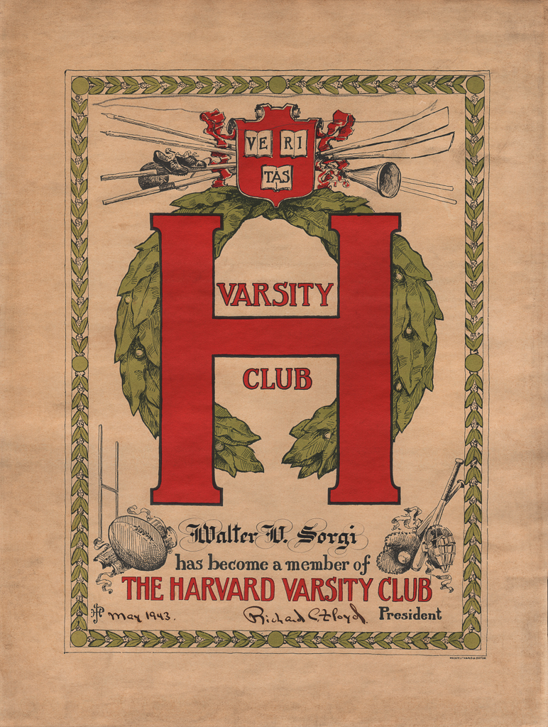 Harvard Varsity Club - Sorgi Insurance