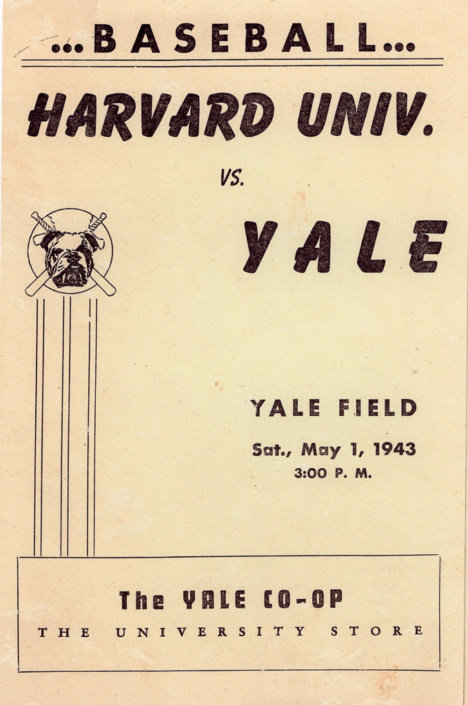 Harvard vs Yale Poster 1943